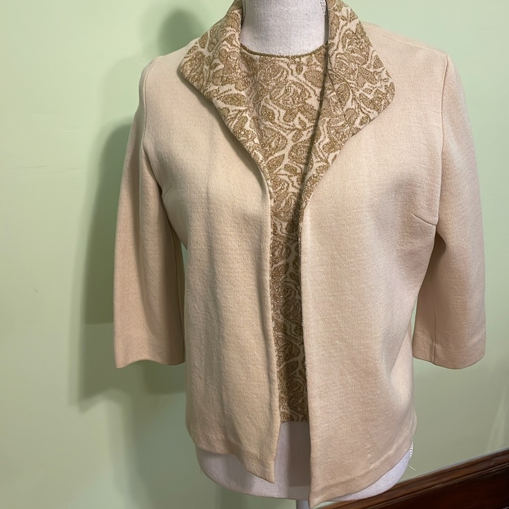 Vintage party sweater set in EUC